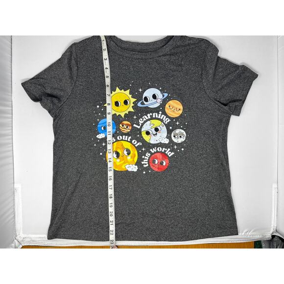 Teacher Shirt Learning is Out of This World Shein size M Pre-Owned - Picture 2 of 9